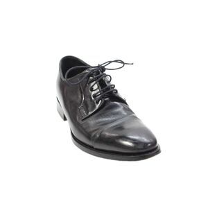 Paul Smith Mens Textured Lace Up Lined Low Top Dress Shoes Black Size 6